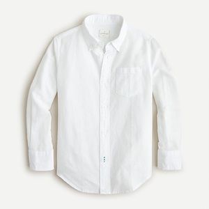 Crewcuts button-up linen shirt